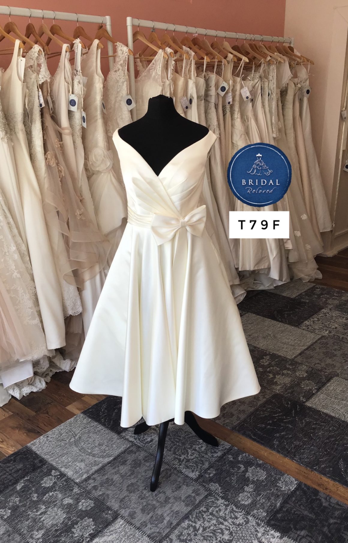 Rita Mae | Wedding Dress | Tea Length | T79F