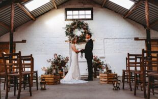 Brides Up North – Autumnal Florals In Unconventional Spaces