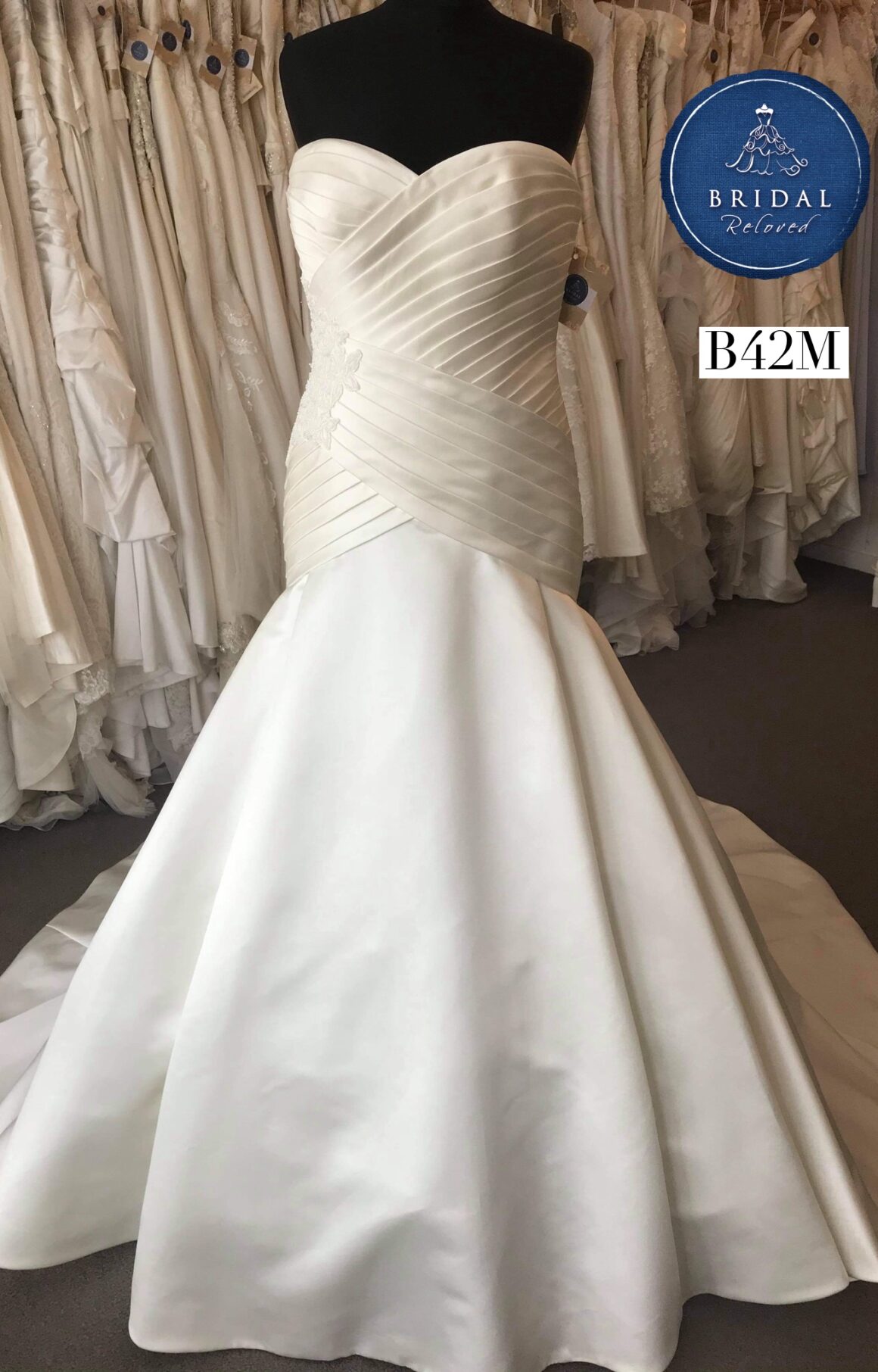 Pronovias | Wedding Dress | Drop Waist | B42M