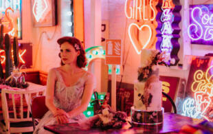 Bride Magazine – A Vibrant 50s Inspired Shoot in London