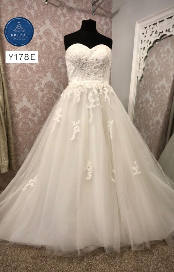 Tom Flowers | Wedding Dress | Aline | Y178E