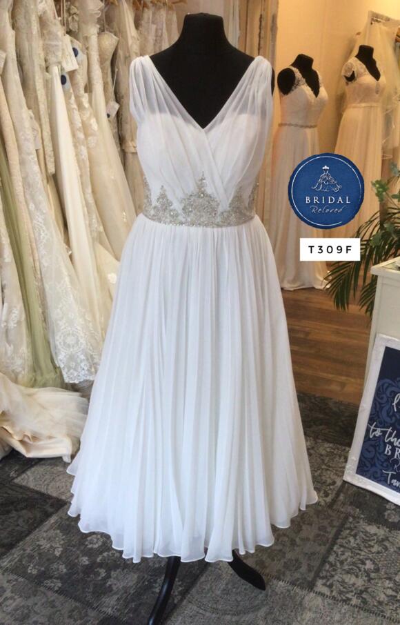 Rita Mae | Wedding Dress | Tea Length | T309F