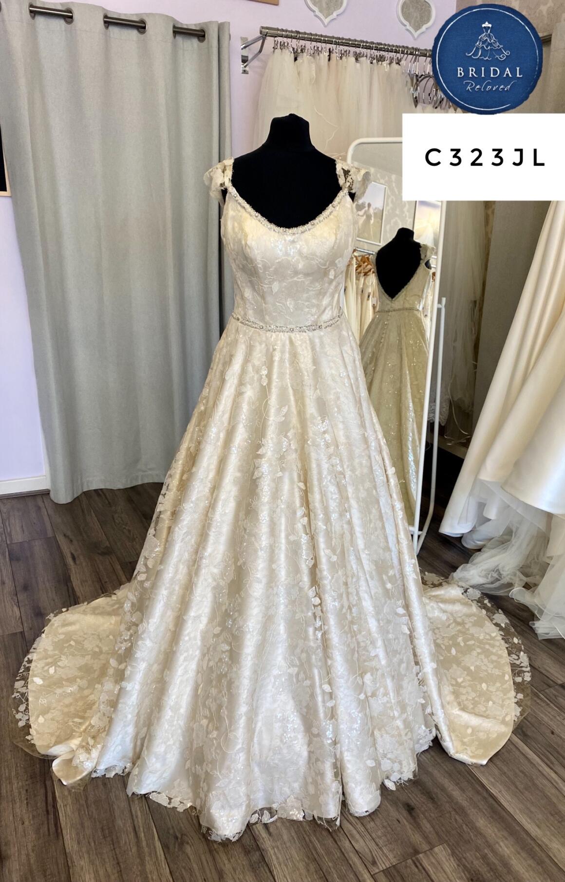 Nicola Anne | Wedding Dress | A Line | C323JL