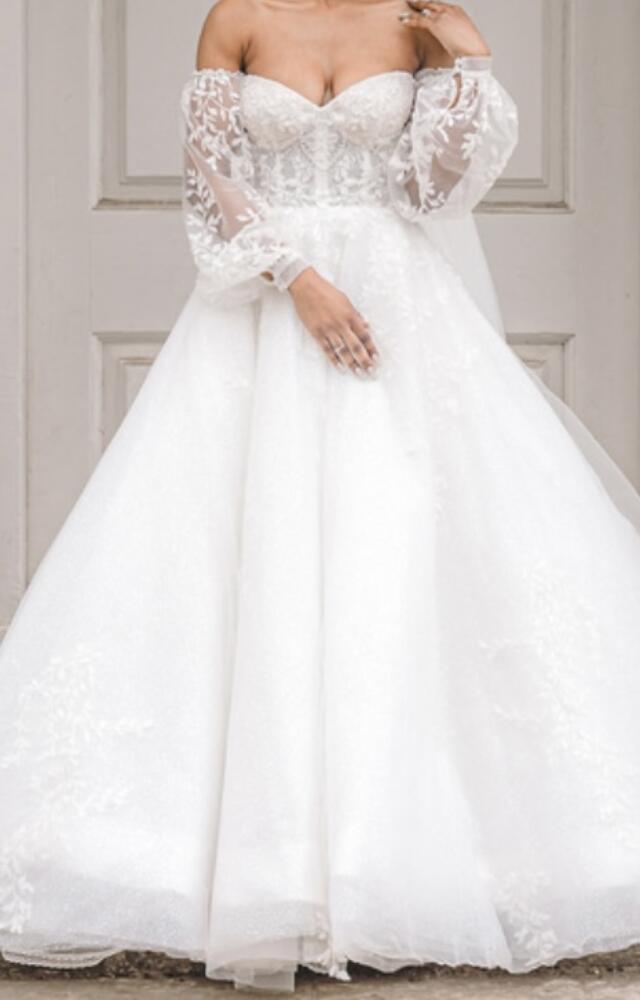Wona Concept | Wedding Dress | A Line | C6855