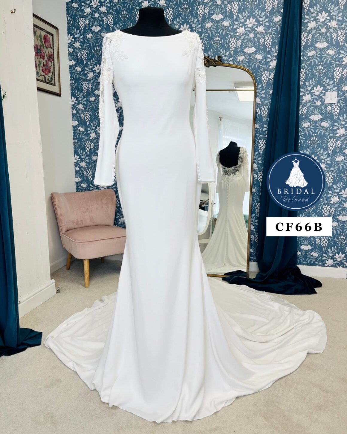 Badgley Mischka | Wedding Dress | Fit To Flare | CF66B