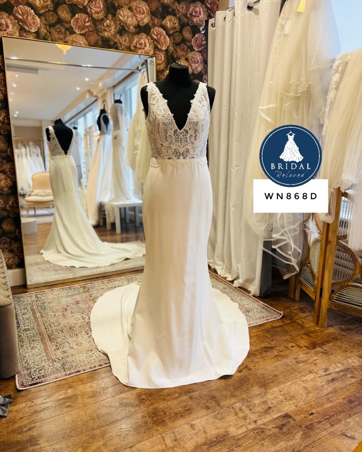 Emmy Mae Bridal | Wedding Dress | Fit To Flare | WN868D