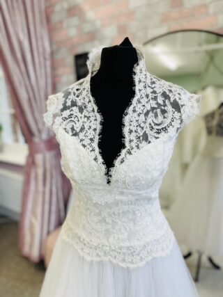 David Fielden | Wedding Dress | Tea Length | D1620K