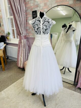 David Fielden | Wedding Dress | Tea Length | D1620K