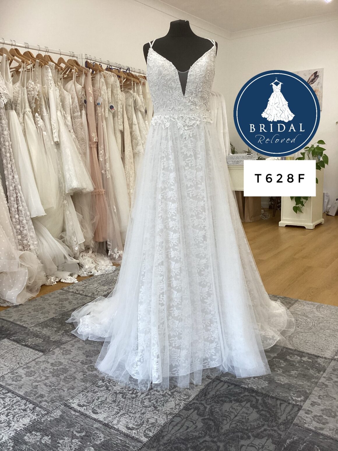 Mark Lesley | Wedding Dress | A Line | T628F