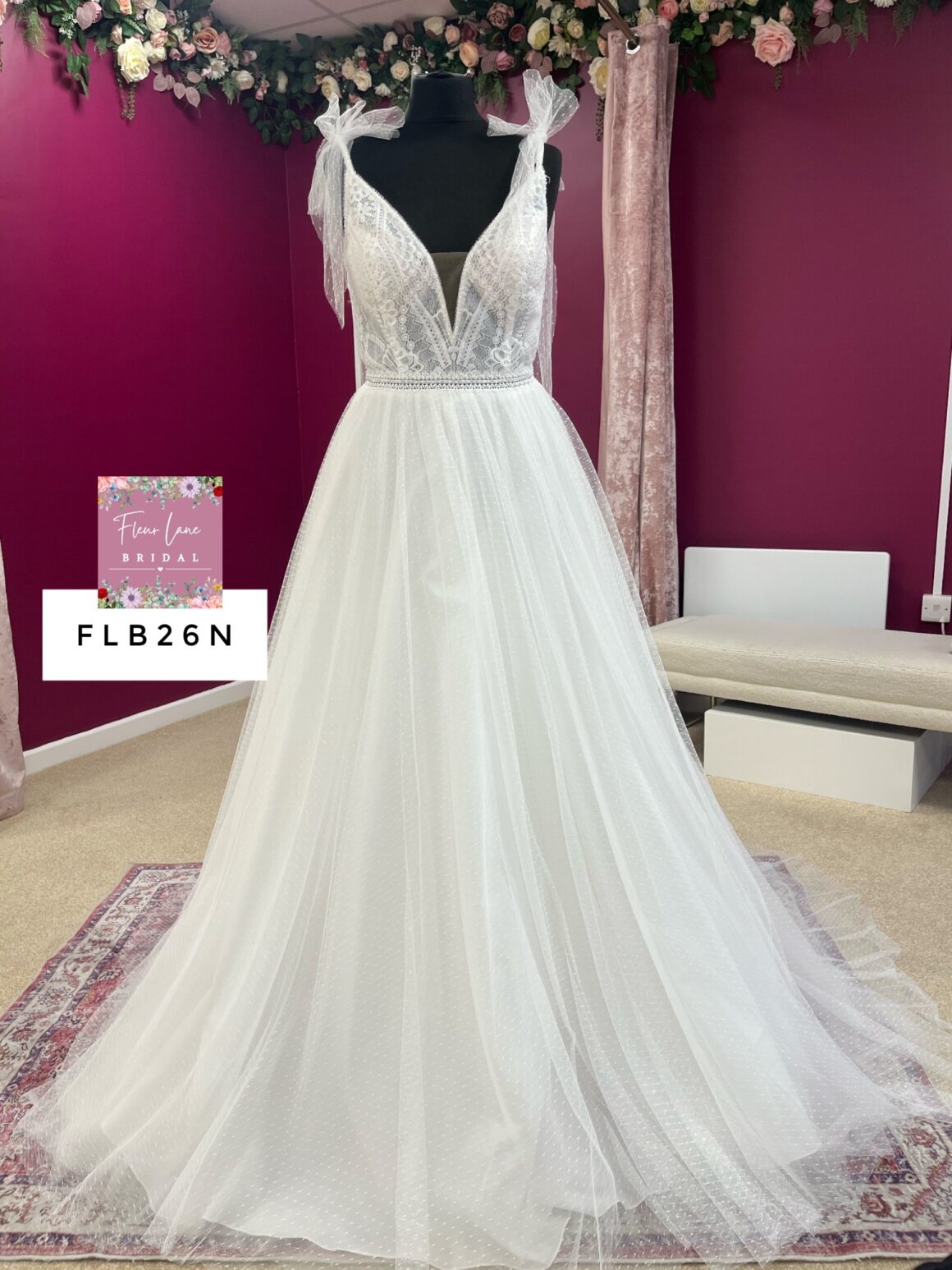 Tiffany | Wedding Dress | A Line | FLB26N