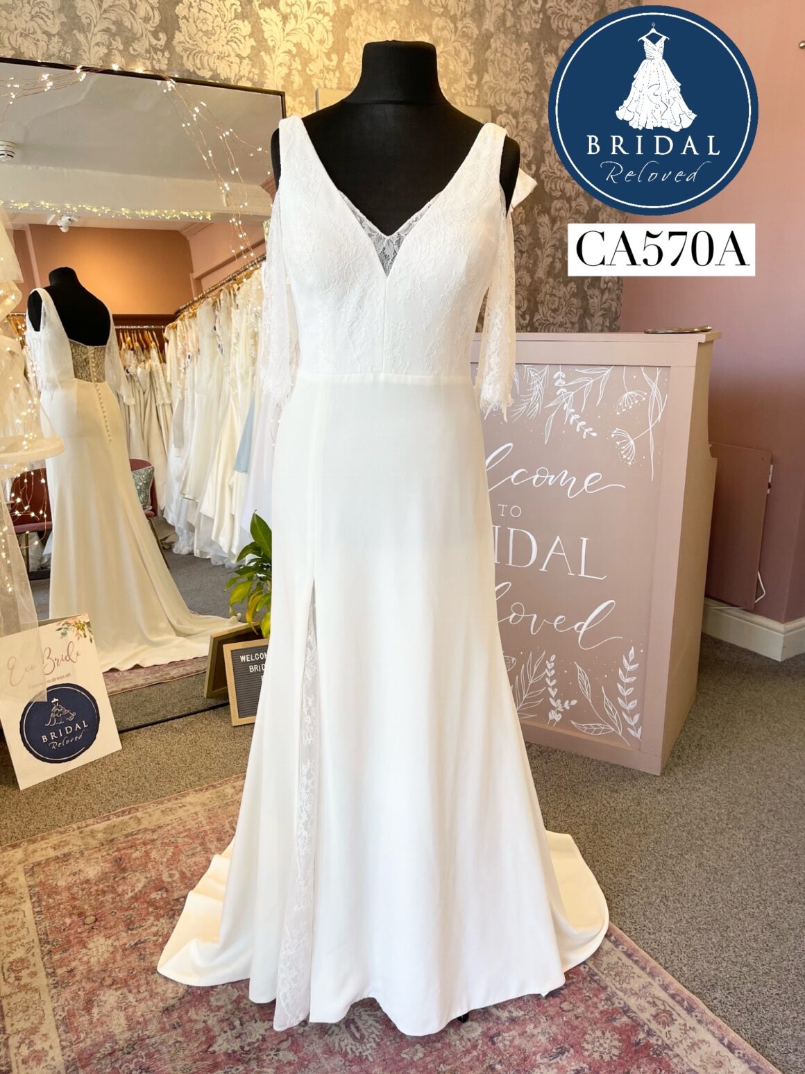 Allison Webb | Wedding Dress | Fit To Flare | CA570A