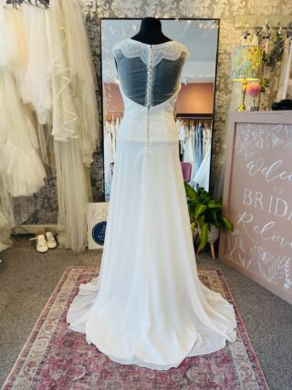 Mark Lesley | Wedding Dress | Drop Waist | CA571A