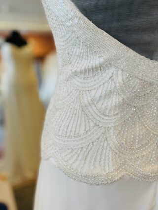 Mark Lesley | Wedding Dress | Drop Waist | CA571A