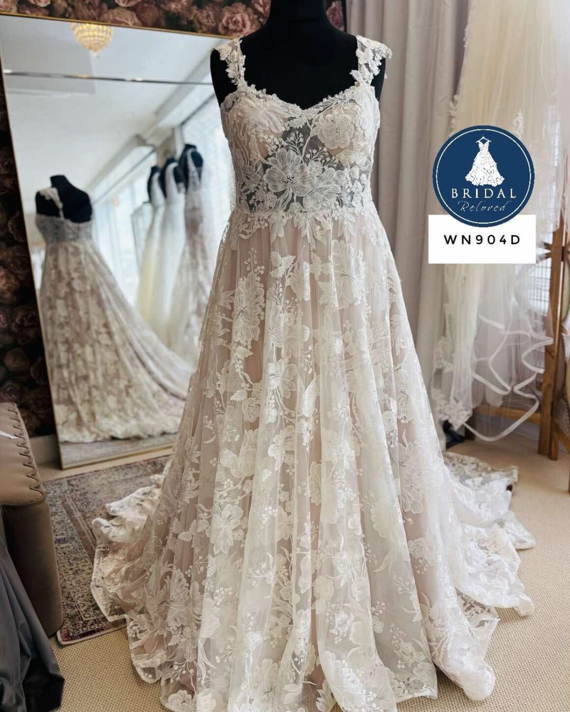 Madi Lane | Wedding Dress | A Line | WN904D