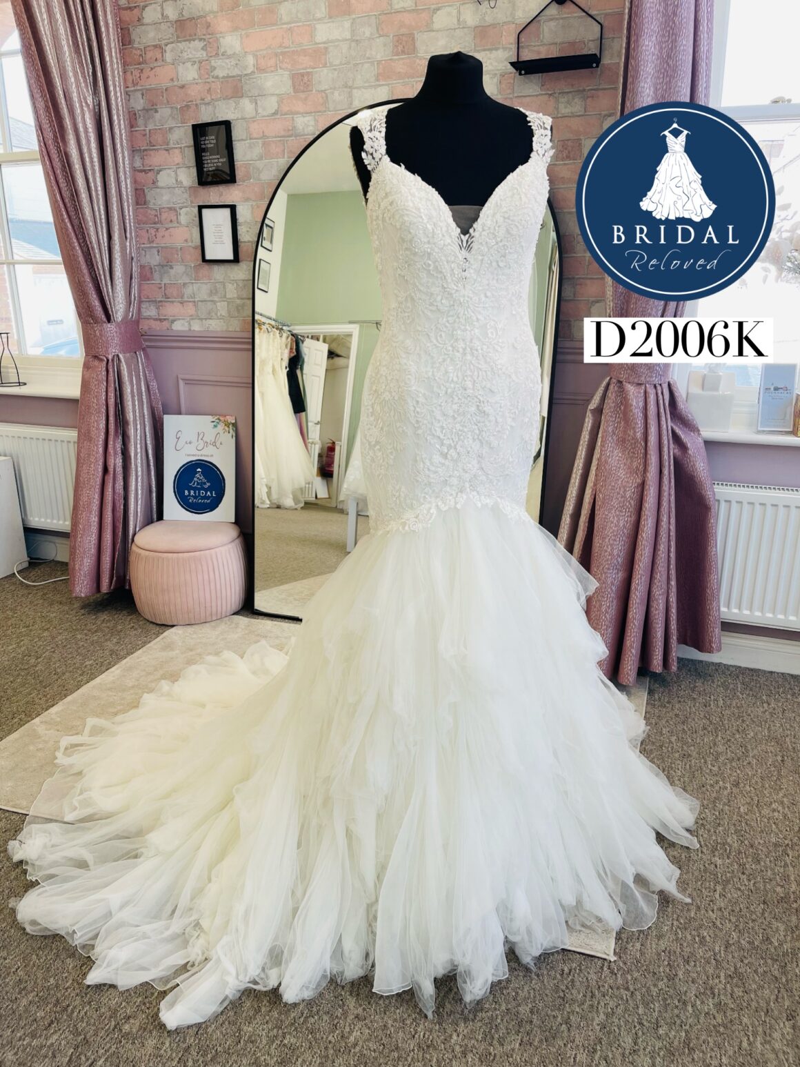 Justin Alexander | Wedding Dress | Fishtail | D2006K