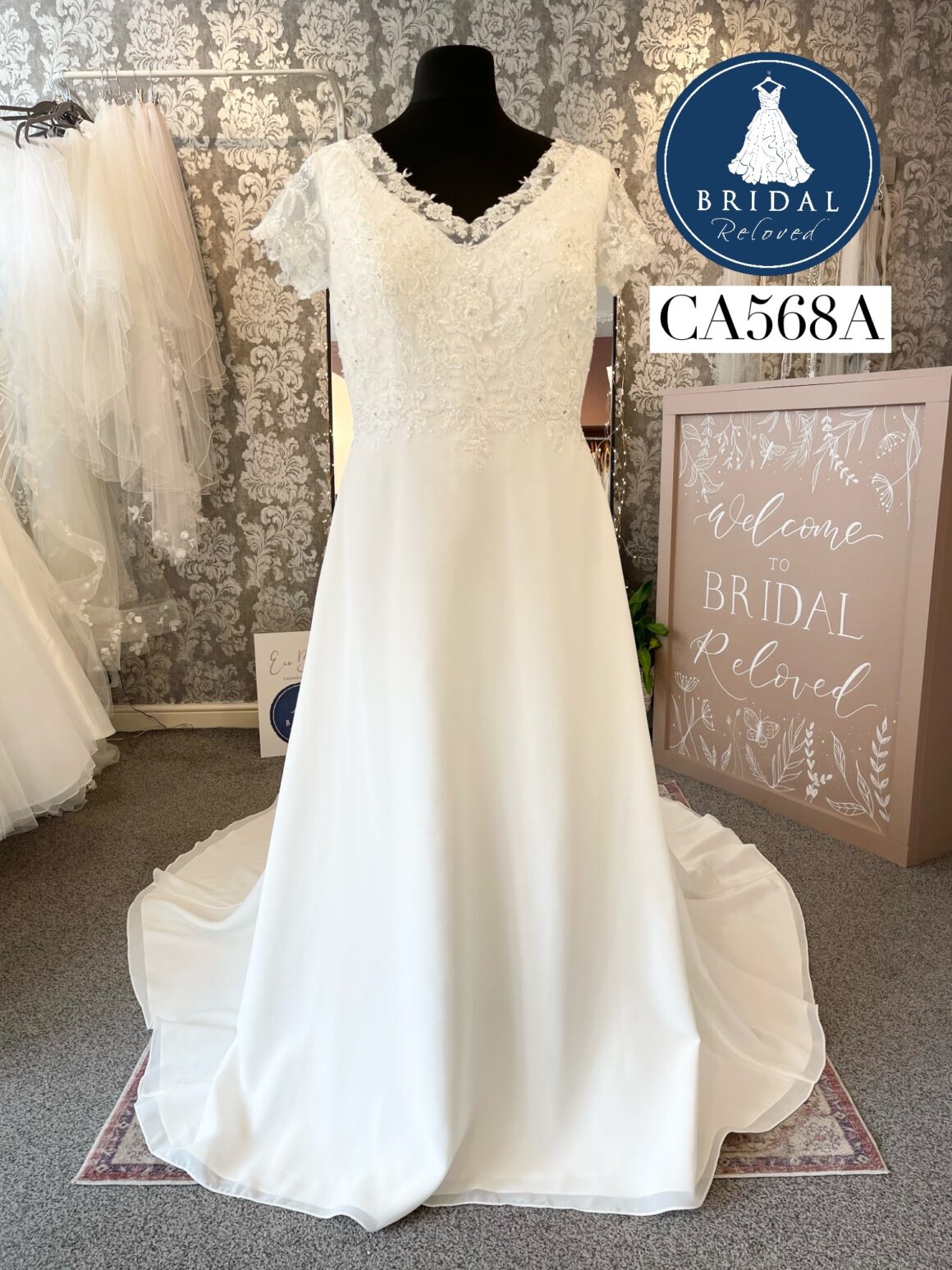 Hilary Morgan | Wedding Dress | A Line | CA568A