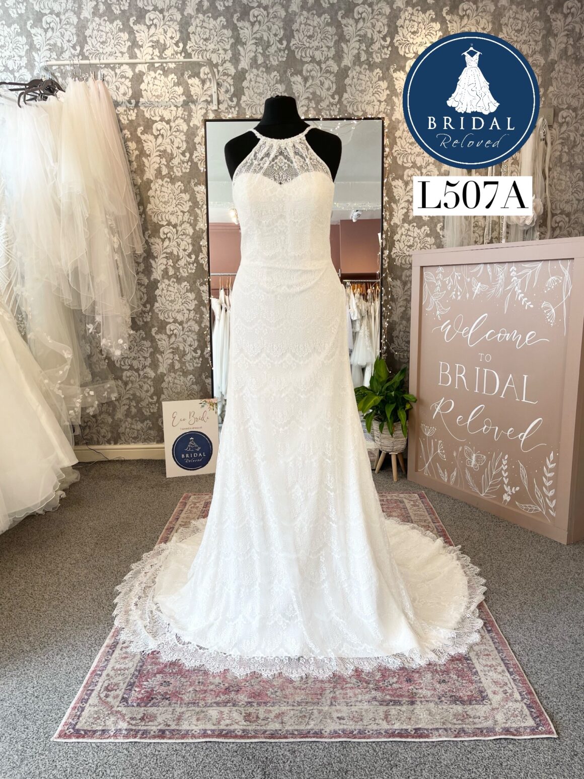 Kelsey Rose | Wedding Dress | Column | L507A