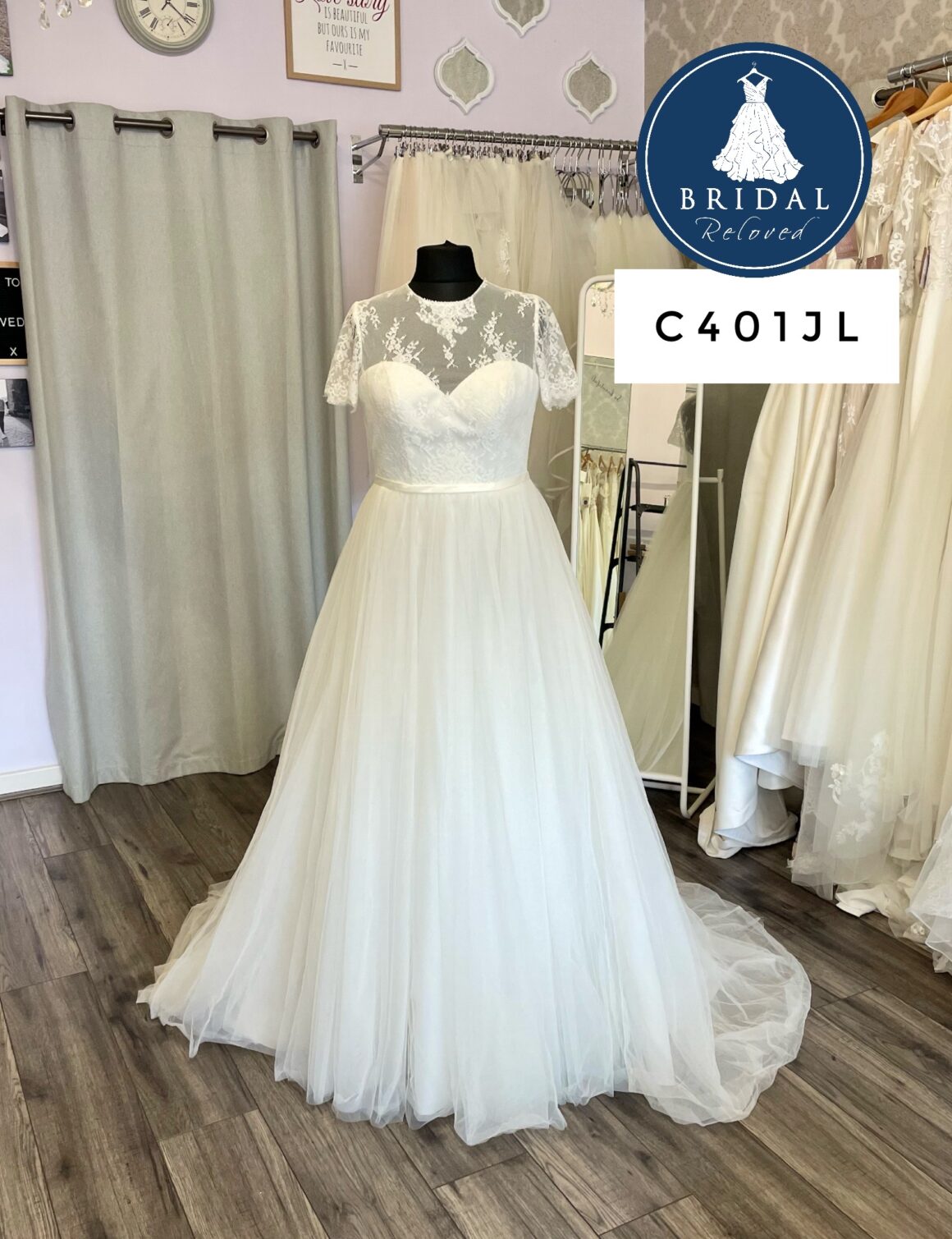 Charlotte Balbier | Wedding Dress | A Line | C401JL