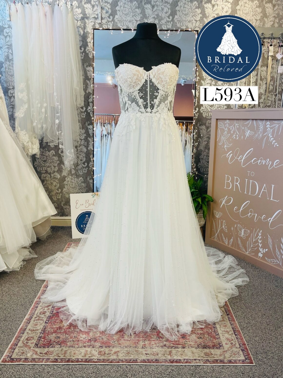Madi Lane | Wedding Dress | A Line | L593A
