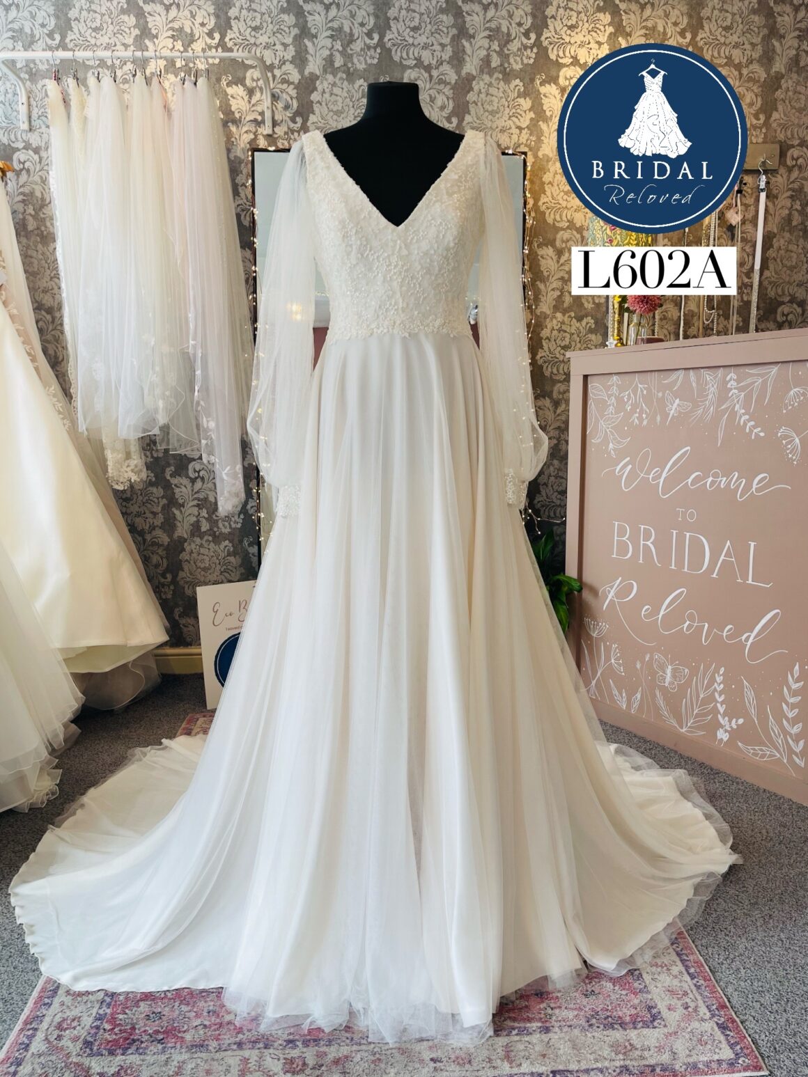 Nicola Anne | Wedding Dress | A Line | L602A