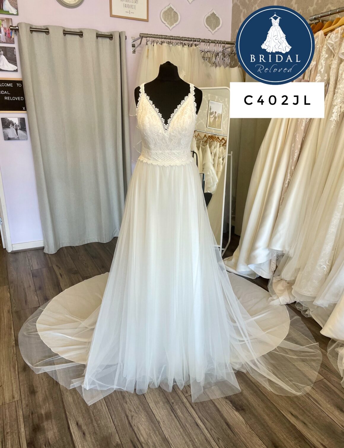 Wilderly | Wedding Dress | A Line | C402JL