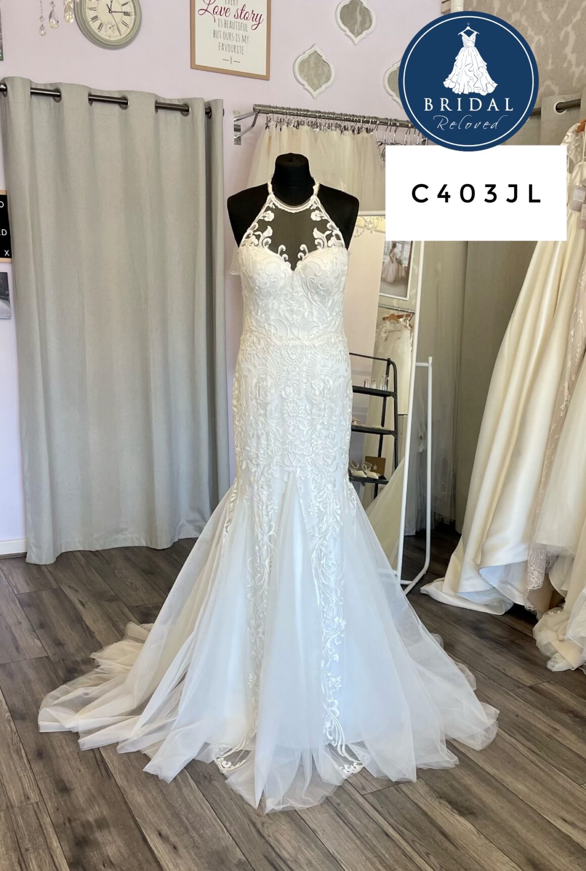 Riki Dalal | Wedding Dress | Fishtail | C403JL