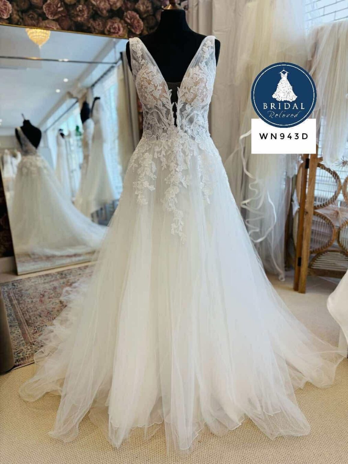 Enzoani | Wedding Dress | A Line | WN943D