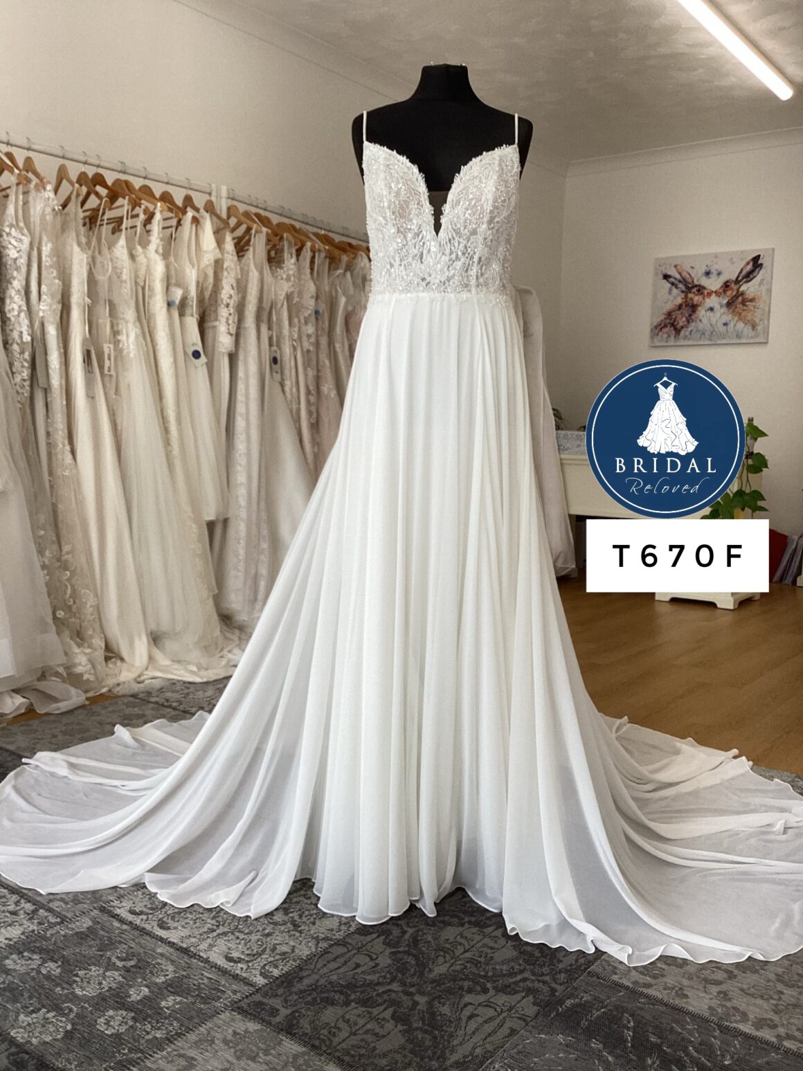 Addison | Wedding Dress | A Line | T670F