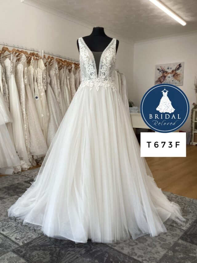Tiffany | Wedding Dress | A Line | T673F
