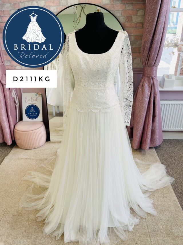 Cabotine Novia | Wedding Dress | A Line | D2111KG