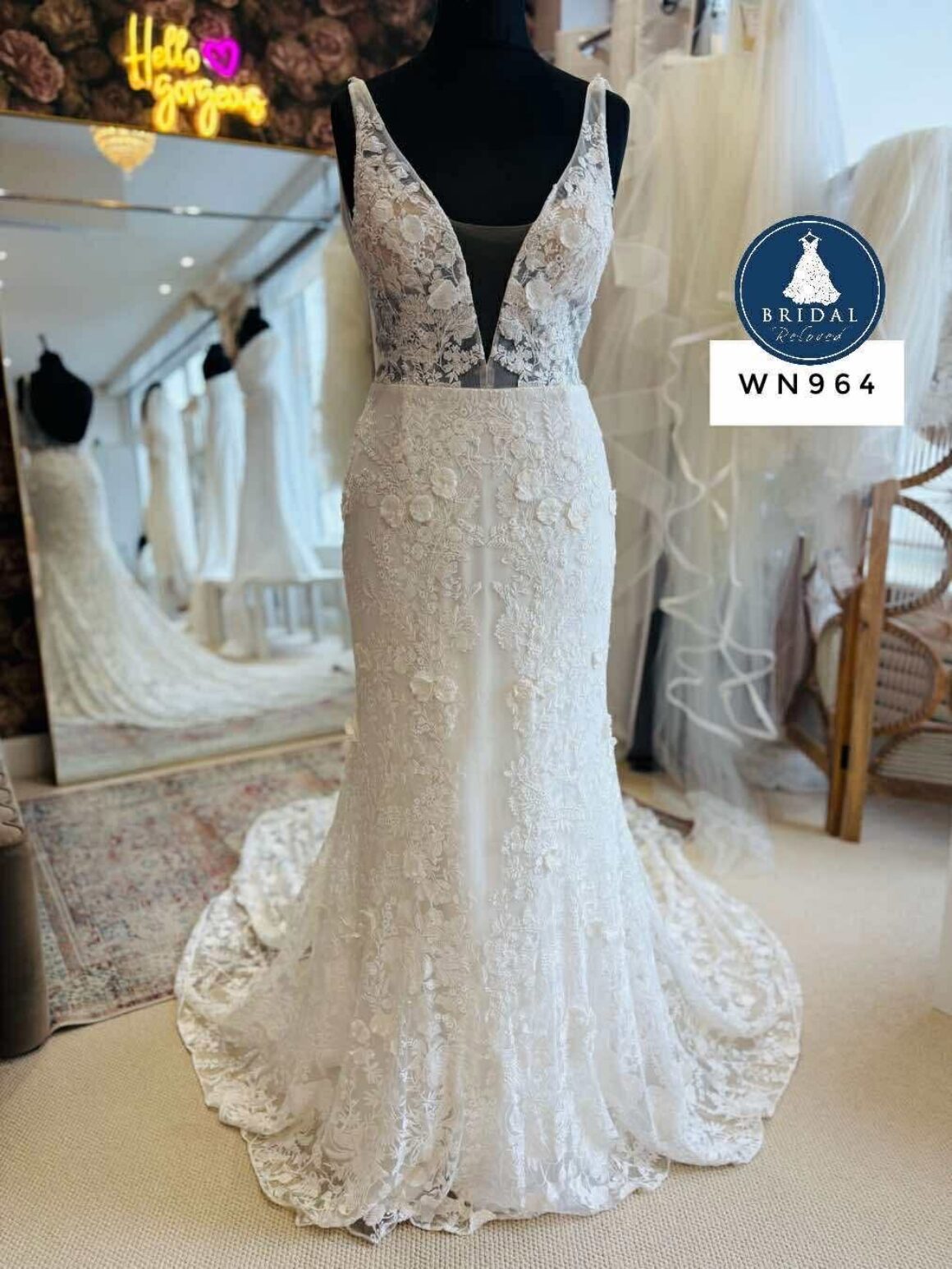 Saint | Wedding Dress | Fit To Flare | WN964