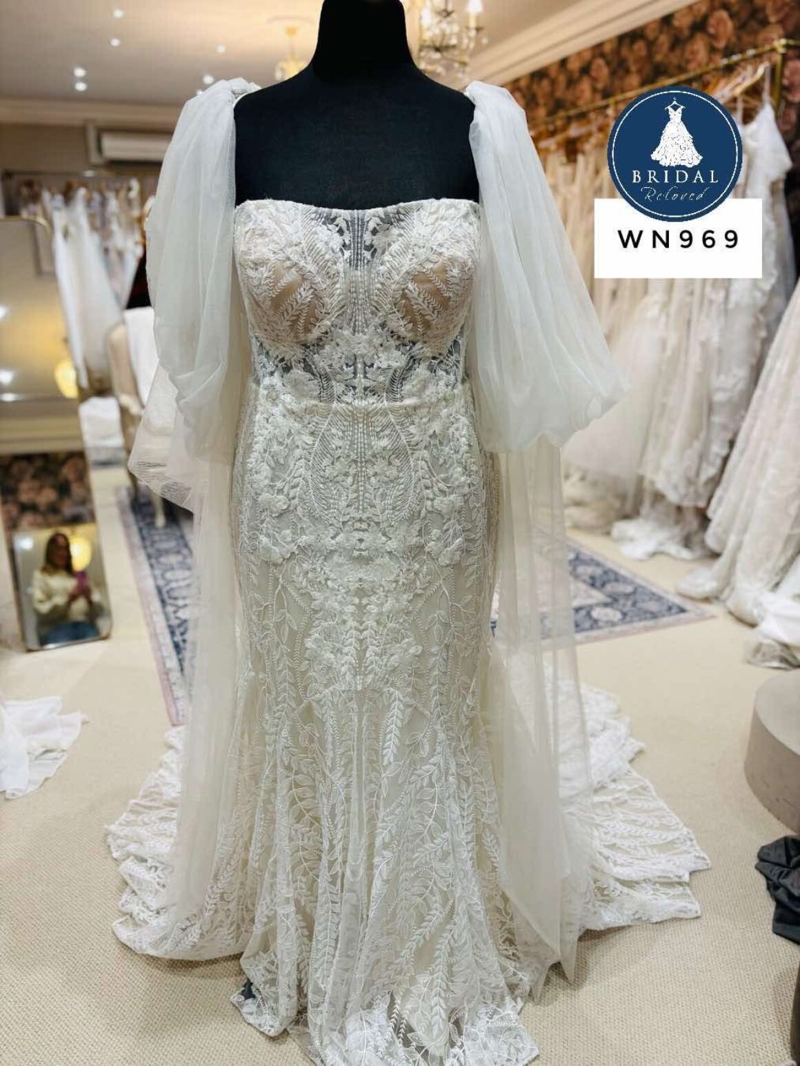Saint | Wedding Dress | Fit To Flare | WN969
