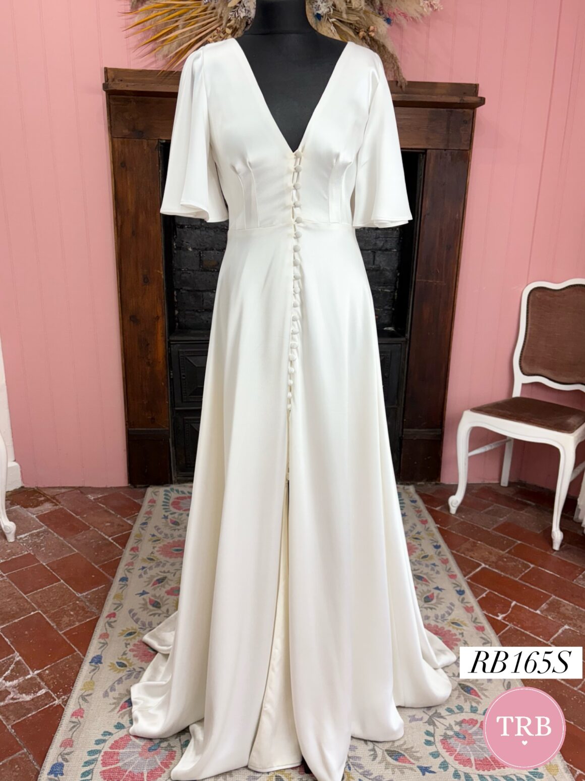 E & W | Wedding Dress | A Line | RB165S