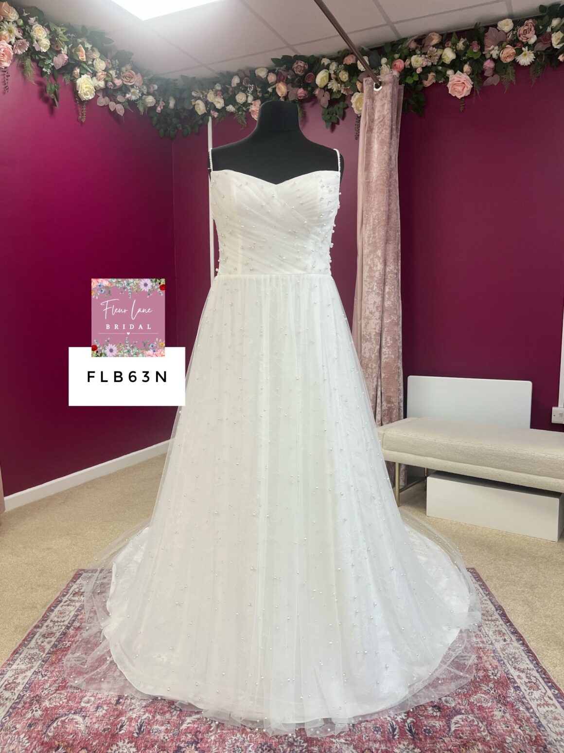 Gaia | Wedding Dress | A Line | FLB63N