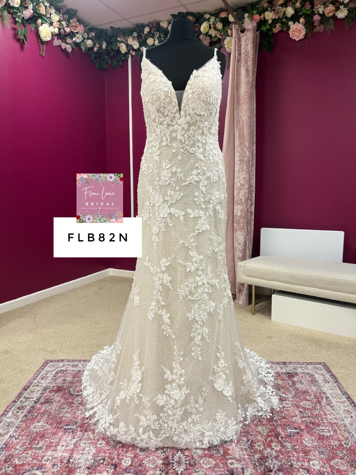 Adrianna Papell | Wedding Dress | Fit To Flare | FLB82N