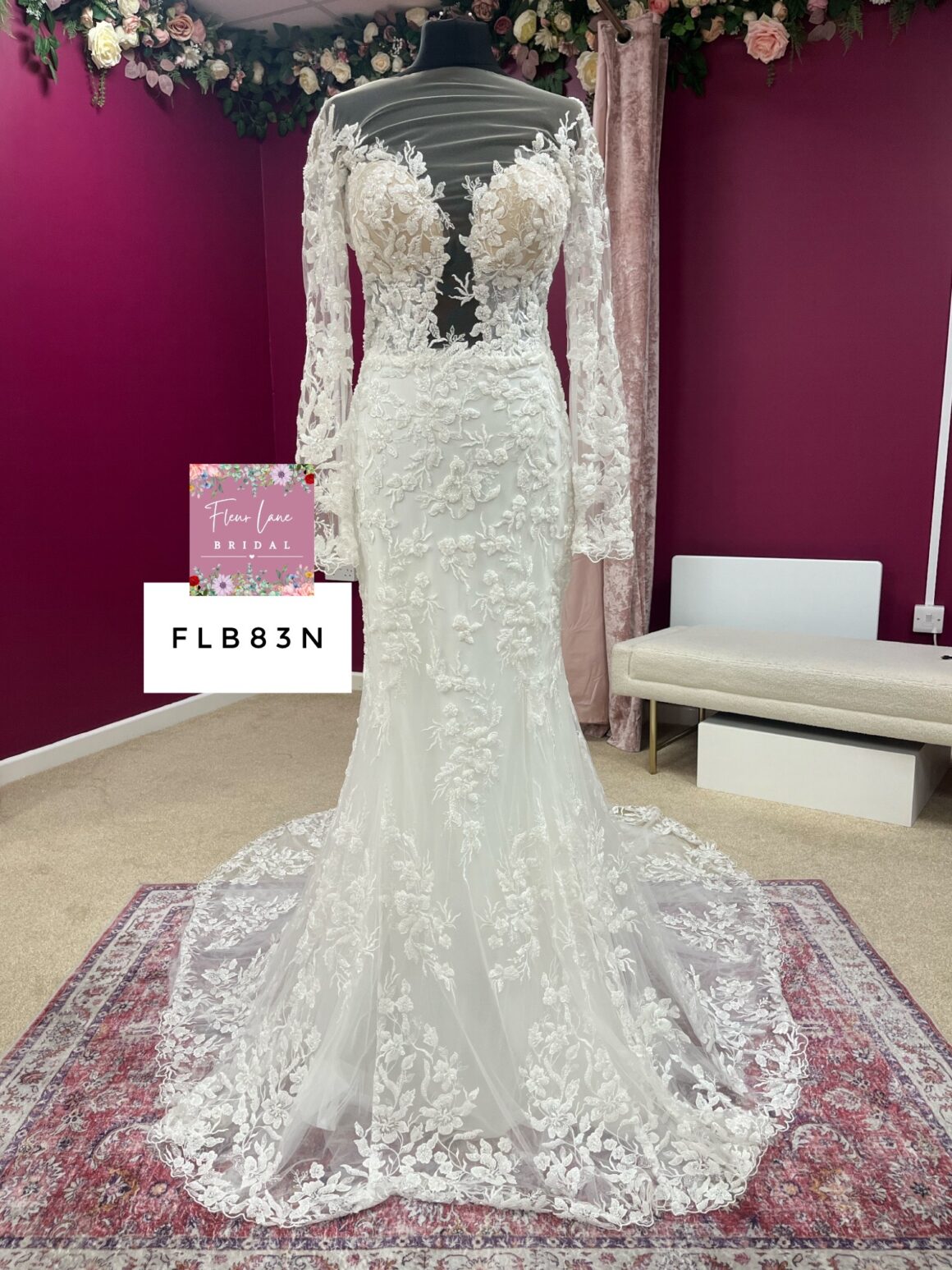 Milla Nova | Wedding Dress | Fit To Flare | FLB83N