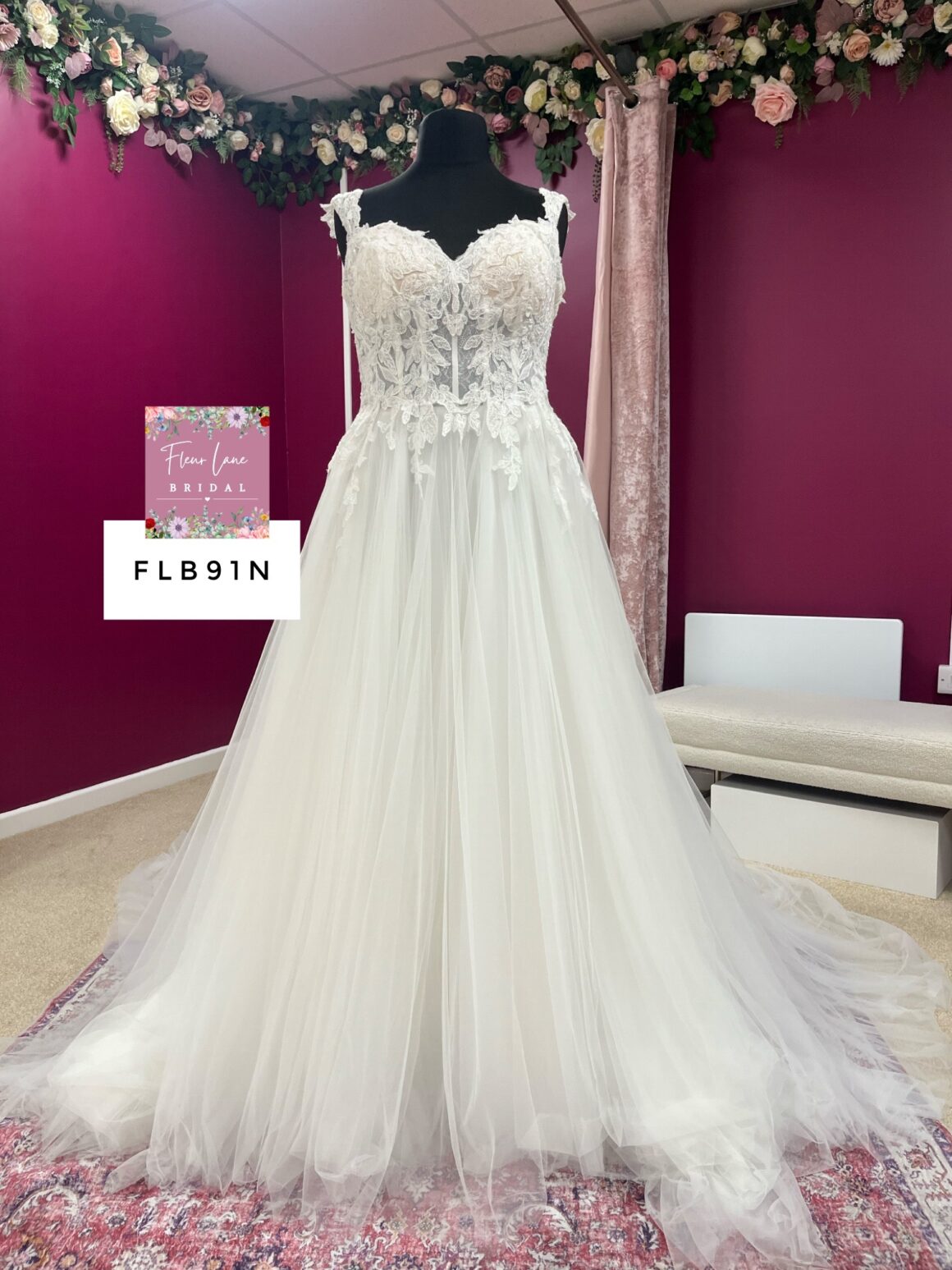 Wilderly | Wedding Dress | A Line | FLB91N