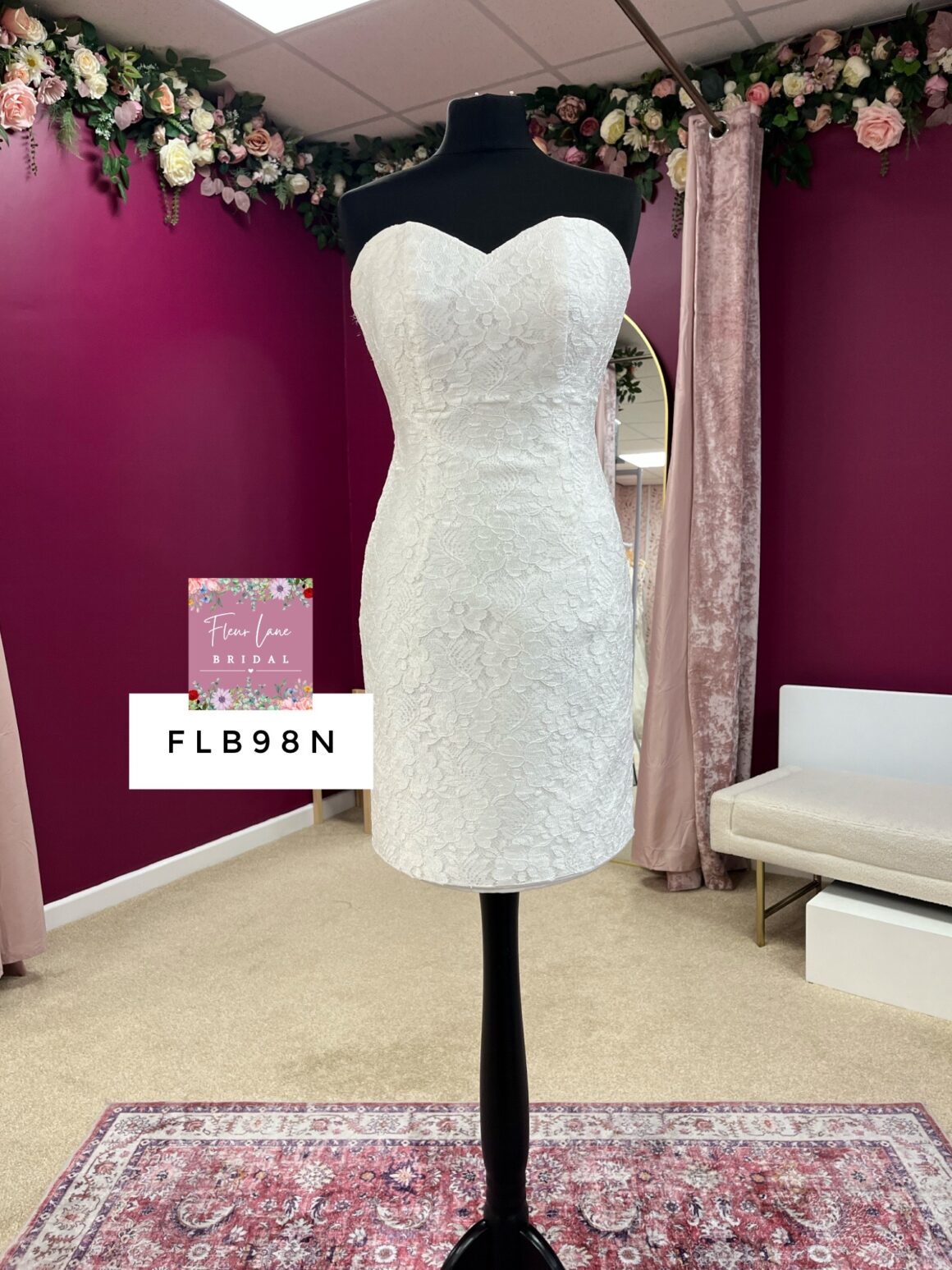 Nicola Anne | Wedding Dress | Mini | FLB98N
