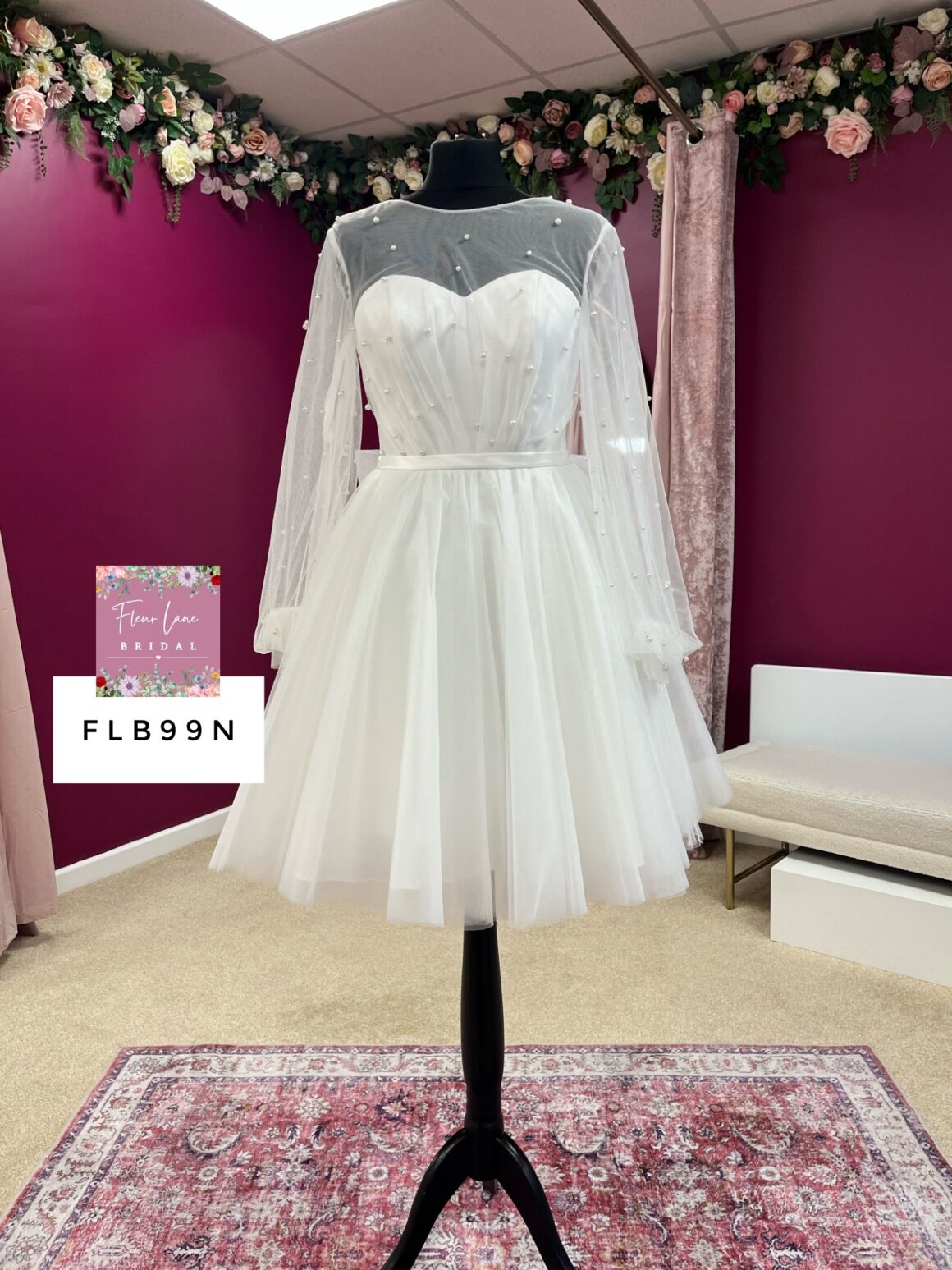 Bowen Dryden | Wedding Dress | Mini | FLB99N