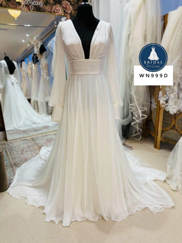 Watters | Wedding Dress | A Line | WN999D
