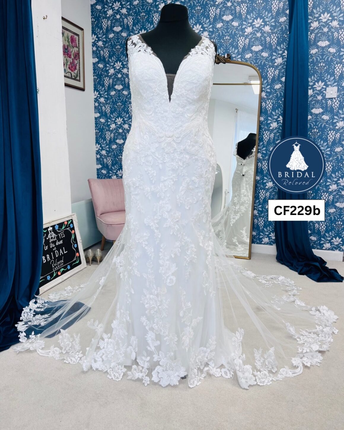 Elysee | Wedding Dress | Fit To Flare | CF229B
