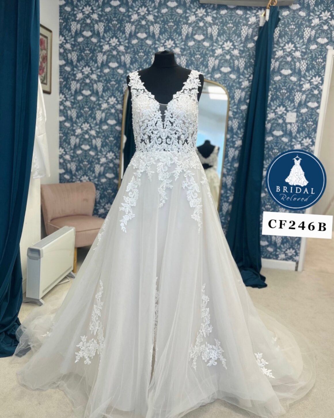 Romantica | Wedding Dress | A Line | CF246B