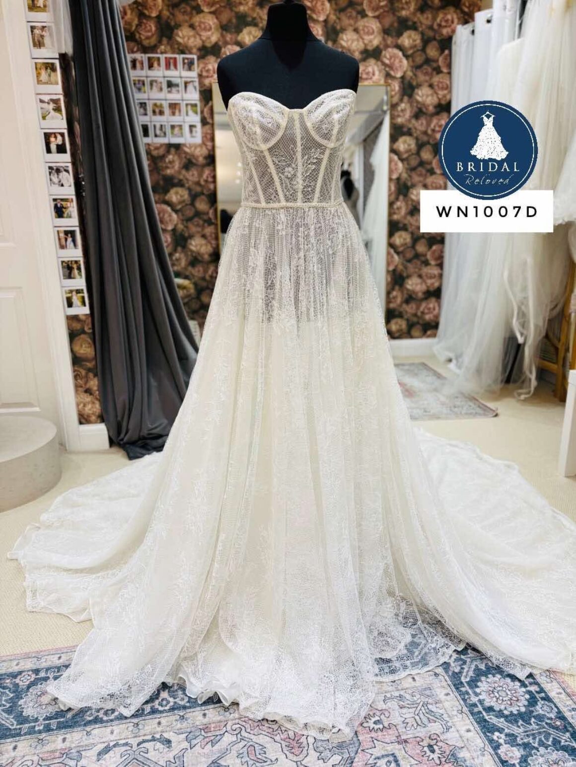 House of flora | Wedding Dress | A Line | WN1007D