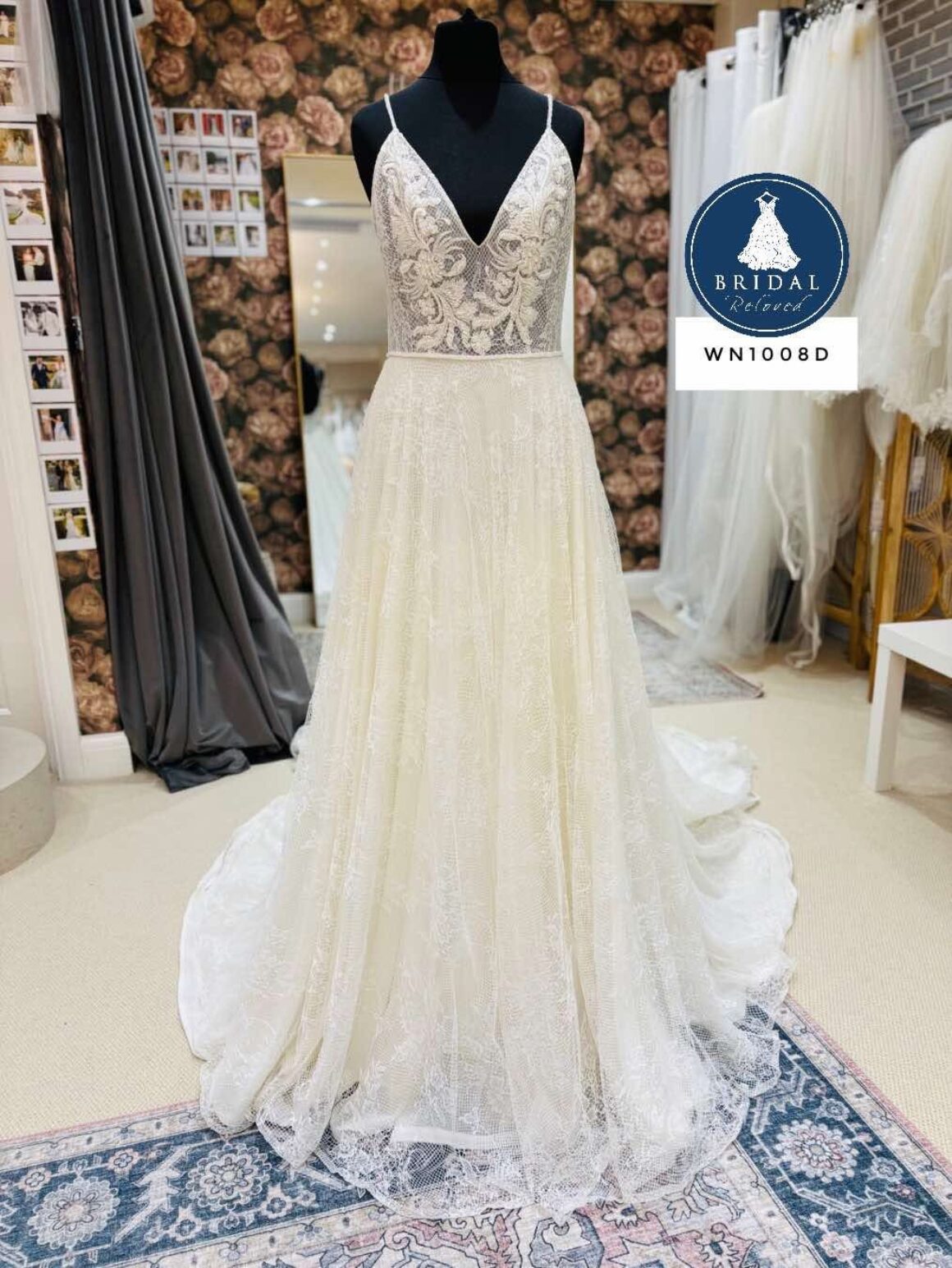 House of flora | Wedding Dress | A Line | WN1008D