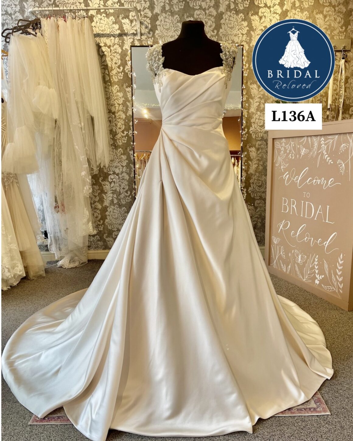 Enzoani | Wedding Dress | A Line | L136A