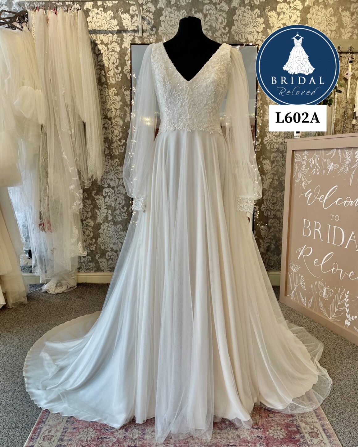 Nicola Anne | Wedding Dress | A Line | L602A
