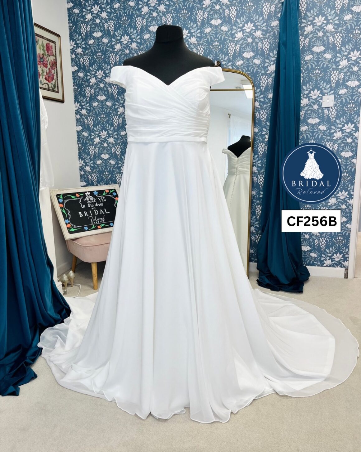 Island Bridal | Wedding Dress | A Line | CF256B