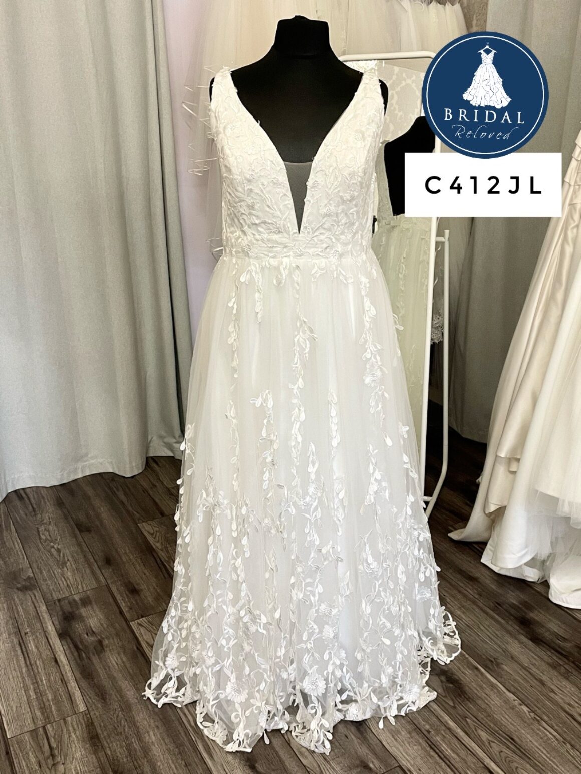 Tania Olsen | Wedding Dress | A Line | C412JL