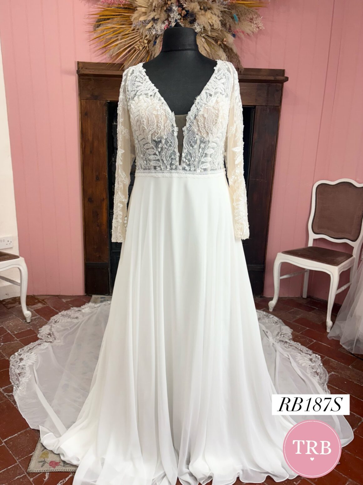 Lillian West | Wedding Dress | A Line | RB187S
