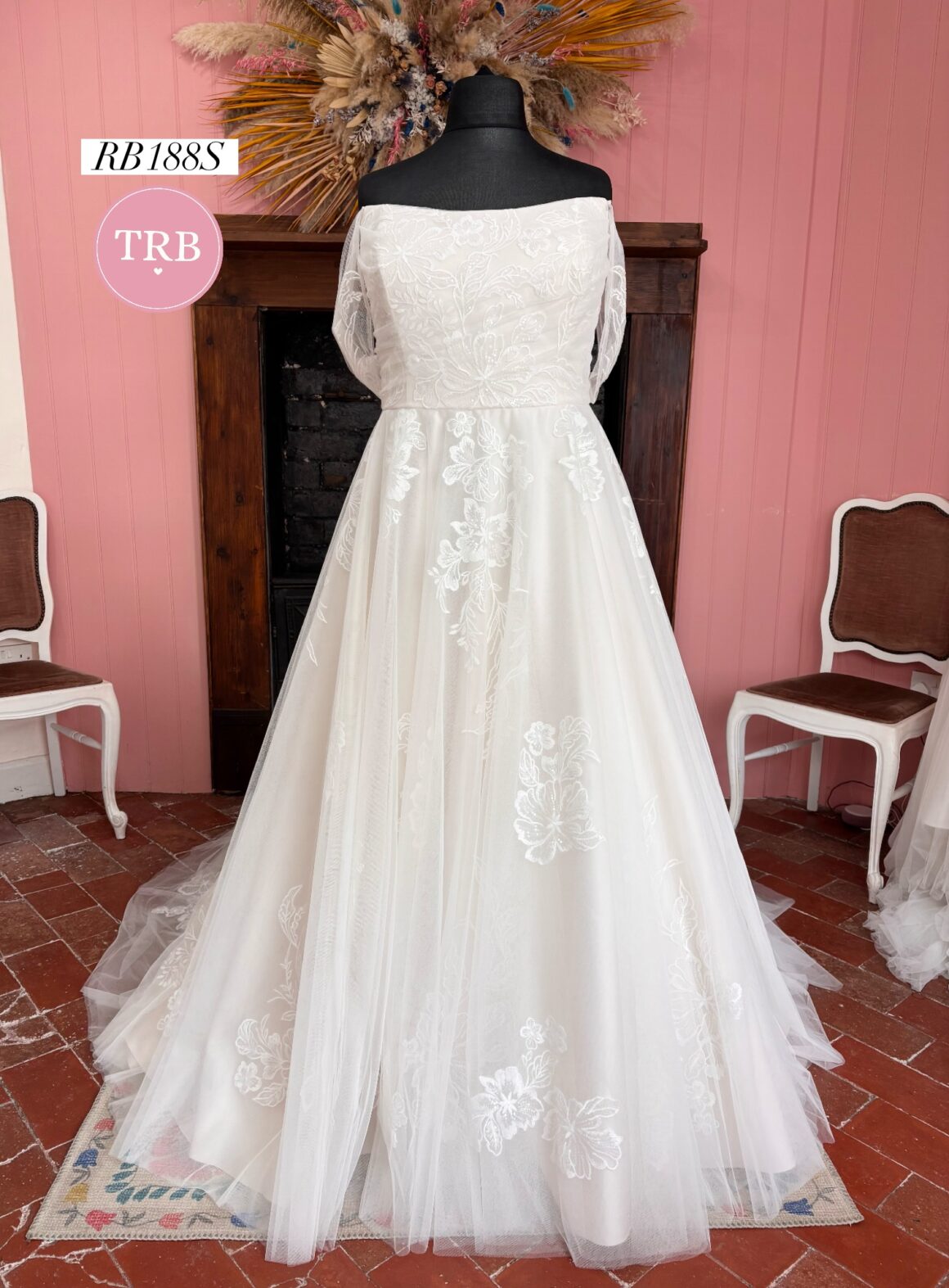 White Rose | Wedding Dress | A Line | RB188S